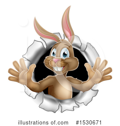 Royalty-Free (RF) Rabbit Clipart Illustration by AtStockIllustration - Stock Sample #1530671