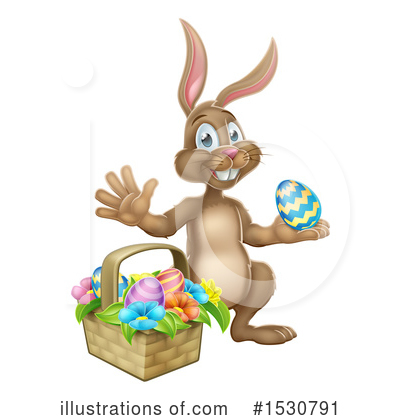 Royalty-Free (RF) Rabbit Clipart Illustration by AtStockIllustration - Stock Sample #1530791