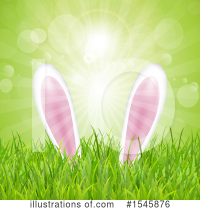 Easter Bunny Clipart #1545876 by KJ Pargeter