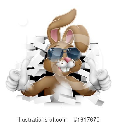 Royalty-Free (RF) Rabbit Clipart Illustration by AtStockIllustration - Stock Sample #1617670