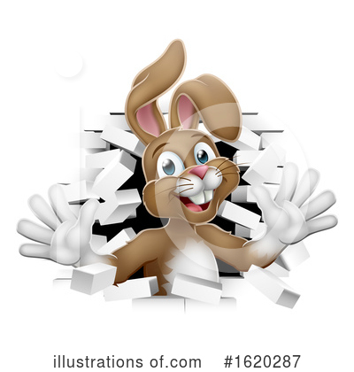 Royalty-Free (RF) Rabbit Clipart Illustration by AtStockIllustration - Stock Sample #1620287
