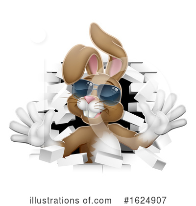 Royalty-Free (RF) Rabbit Clipart Illustration by AtStockIllustration - Stock Sample #1624907