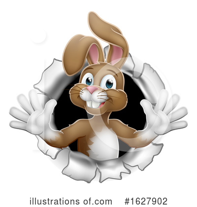Royalty-Free (RF) Rabbit Clipart Illustration by AtStockIllustration - Stock Sample #1627902