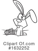 Rabbit Clipart #1632252 by toonaday