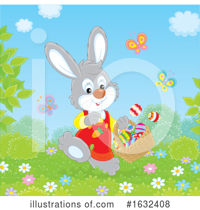 Royalty-Free (RF) Rabbit Clipart Illustration by Alex Bannykh - Stock Sample #1632408