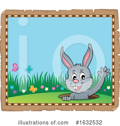 Royalty-Free (RF) Rabbit Clipart Illustration by visekart - Stock Sample #1632532