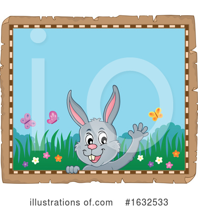 Royalty-Free (RF) Rabbit Clipart Illustration by visekart - Stock Sample #1632533