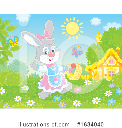 Royalty-Free (RF) Rabbit Clipart Illustration by Alex Bannykh - Stock Sample #1634040