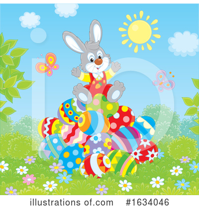 Royalty-Free (RF) Rabbit Clipart Illustration by Alex Bannykh - Stock Sample #1634046