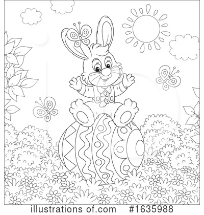 Royalty-Free (RF) Rabbit Clipart Illustration by Alex Bannykh - Stock Sample #1635988