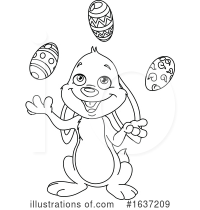 Royalty-Free (RF) Rabbit Clipart Illustration by yayayoyo - Stock Sample #1637209
