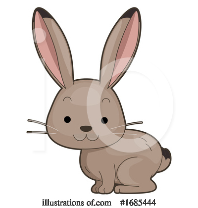 Royalty-Free (RF) Rabbit Clipart Illustration by BNP Design Studio - Stock Sample #1685444