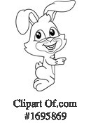 Rabbit Clipart #1695869 by AtStockIllustration