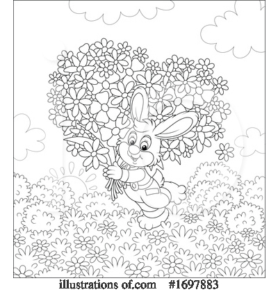 Royalty-Free (RF) Rabbit Clipart Illustration by Alex Bannykh - Stock Sample #1697883