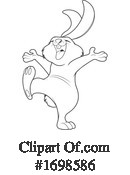 Rabbit Clipart #1698586 by Pushkin
