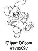Rabbit Clipart #1705097 by AtStockIllustration