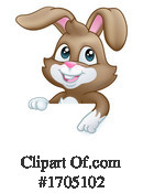 Rabbit Clipart #1705102 by AtStockIllustration