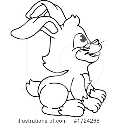 Royalty-Free (RF) Rabbit Clipart Illustration by AtStockIllustration - Stock Sample #1724268