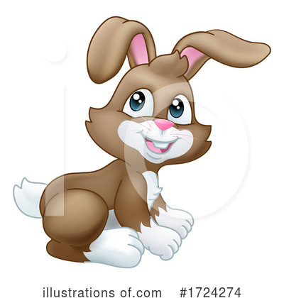 Royalty-Free (RF) Rabbit Clipart Illustration by AtStockIllustration - Stock Sample #1724274
