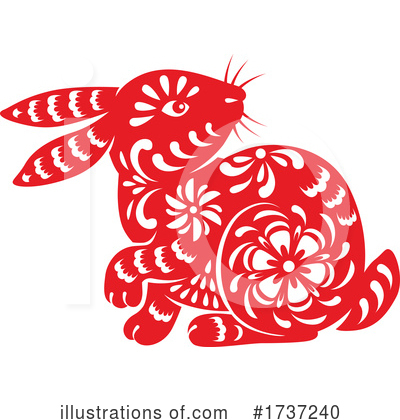 Royalty-Free (RF) Rabbit Clipart Illustration by Vector Tradition SM - Stock Sample #1737240