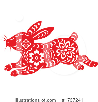 Rabbit Clipart #1737241 by Vector Tradition SM