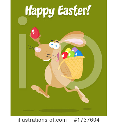 Royalty-Free (RF) Rabbit Clipart Illustration by Hit Toon - Stock Sample #1737604