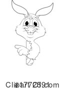 Rabbit Clipart #1772591 by AtStockIllustration