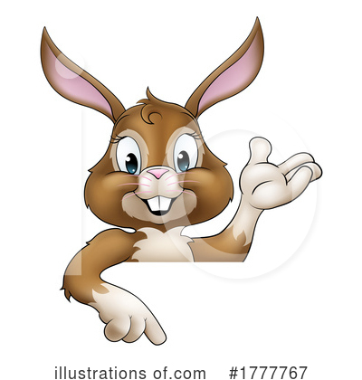 Royalty-Free (RF) Rabbit Clipart Illustration by AtStockIllustration - Stock Sample #1777767