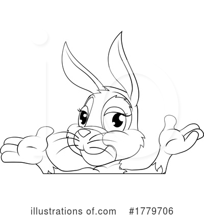 Royalty-Free (RF) Rabbit Clipart Illustration by AtStockIllustration - Stock Sample #1779706