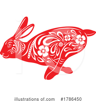 Royalty-Free (RF) Rabbit Clipart Illustration by Hit Toon - Stock Sample #1786450