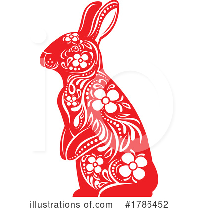 Royalty-Free (RF) Rabbit Clipart Illustration by Hit Toon - Stock Sample #1786452
