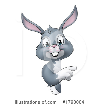 Royalty-Free (RF) Rabbit Clipart Illustration by AtStockIllustration - Stock Sample #1790004