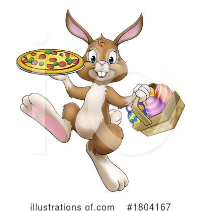 Royalty-Free (RF) Rabbit Clipart Illustration by AtStockIllustration - Stock Sample #1804167