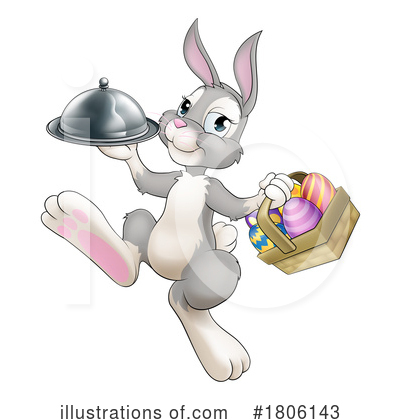 Royalty-Free (RF) Rabbit Clipart Illustration by AtStockIllustration - Stock Sample #1806143