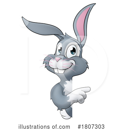 Royalty-Free (RF) Rabbit Clipart Illustration by AtStockIllustration - Stock Sample #1807303
