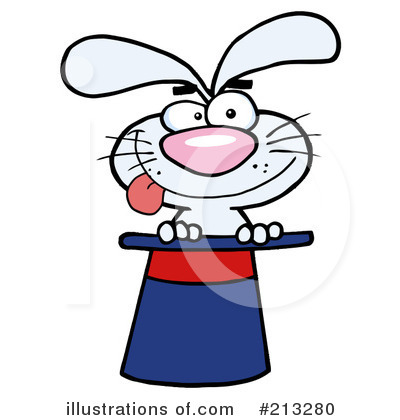 Royalty-Free (RF) Rabbit Clipart Illustration by Hit Toon - Stock Sample #213280