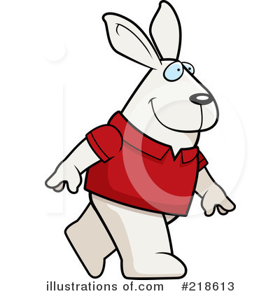 Royalty-Free (RF) Rabbit Clipart Illustration by Cory Thoman - Stock Sample #218613