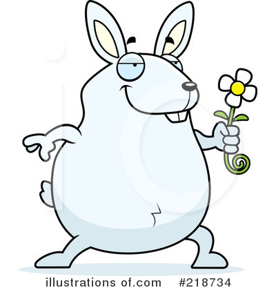 Royalty-Free (RF) Rabbit Clipart Illustration by Cory Thoman - Stock Sample #218734