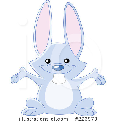 Royalty-Free (RF) Rabbit Clipart Illustration by yayayoyo - Stock Sample #223970