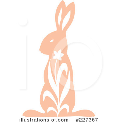 Royalty-Free (RF) Rabbit Clipart Illustration by Cherie Reve - Stock Sample #227367