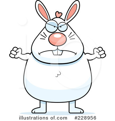 Royalty-Free (RF) Rabbit Clipart Illustration by Cory Thoman - Stock Sample #228956