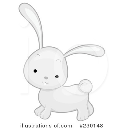 Royalty-Free (RF) Rabbit Clipart Illustration by BNP Design Studio - Stock Sample #230148