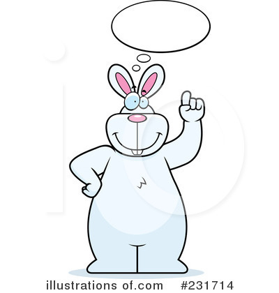 Royalty-Free (RF) Rabbit Clipart Illustration by Cory Thoman - Stock Sample #231714