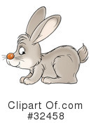 Rabbit Clipart #32458 by Alex Bannykh