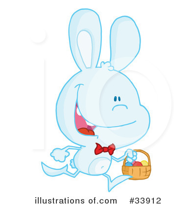 Royalty-Free (RF) Rabbit Clipart Illustration by Hit Toon - Stock Sample #33912