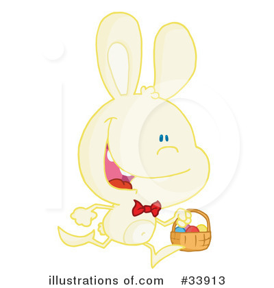 Royalty-Free (RF) Rabbit Clipart Illustration by Hit Toon - Stock Sample #33913