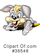 Rabbit Clipart #36548 by dero