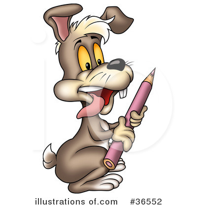 Royalty-Free (RF) Rabbit Clipart Illustration by dero - Stock Sample #36552