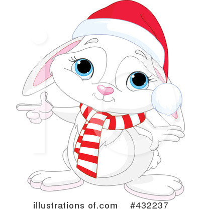 Royalty-Free (RF) Rabbit Clipart Illustration by Pushkin - Stock Sample #432237