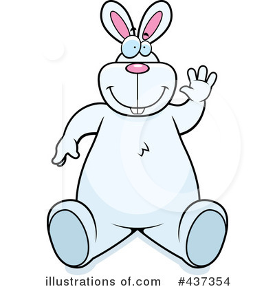 Royalty-Free (RF) Rabbit Clipart Illustration by Cory Thoman - Stock Sample #437354